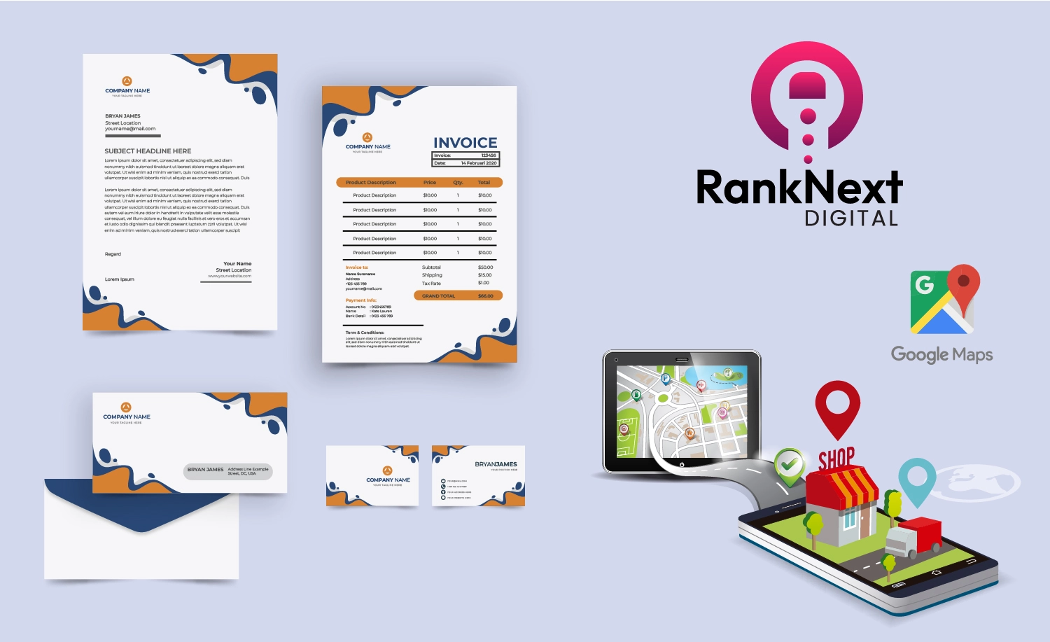 business profile branding services