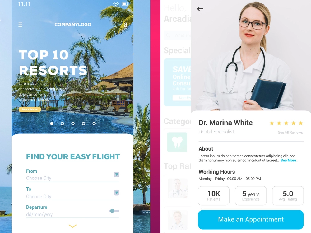 Booking Appointment Website Development