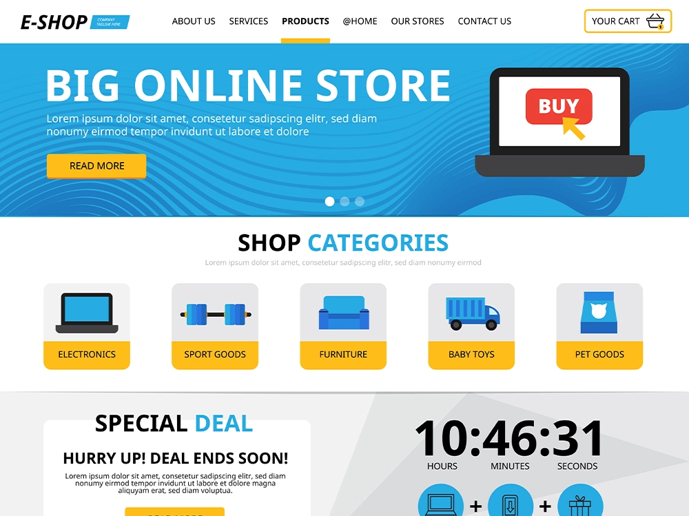 E-commerce Website Development